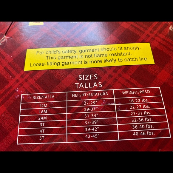 Mickey Mouse Club House Minnie Mouse Pajama Set. - Picture 4 of 7